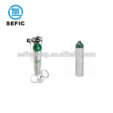 Pakistank philippines market Type size M9 MD ME medical aluminum oxygen cylinder 2.82L 4.64L